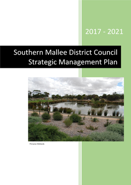 Southern Mallee District Council STRATEGIC MANAGEMENT PLAN