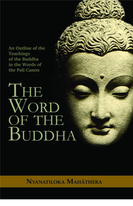 The Word of the Buddha