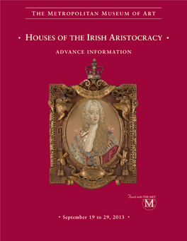 Houses of the Irish Aristocracy ◆