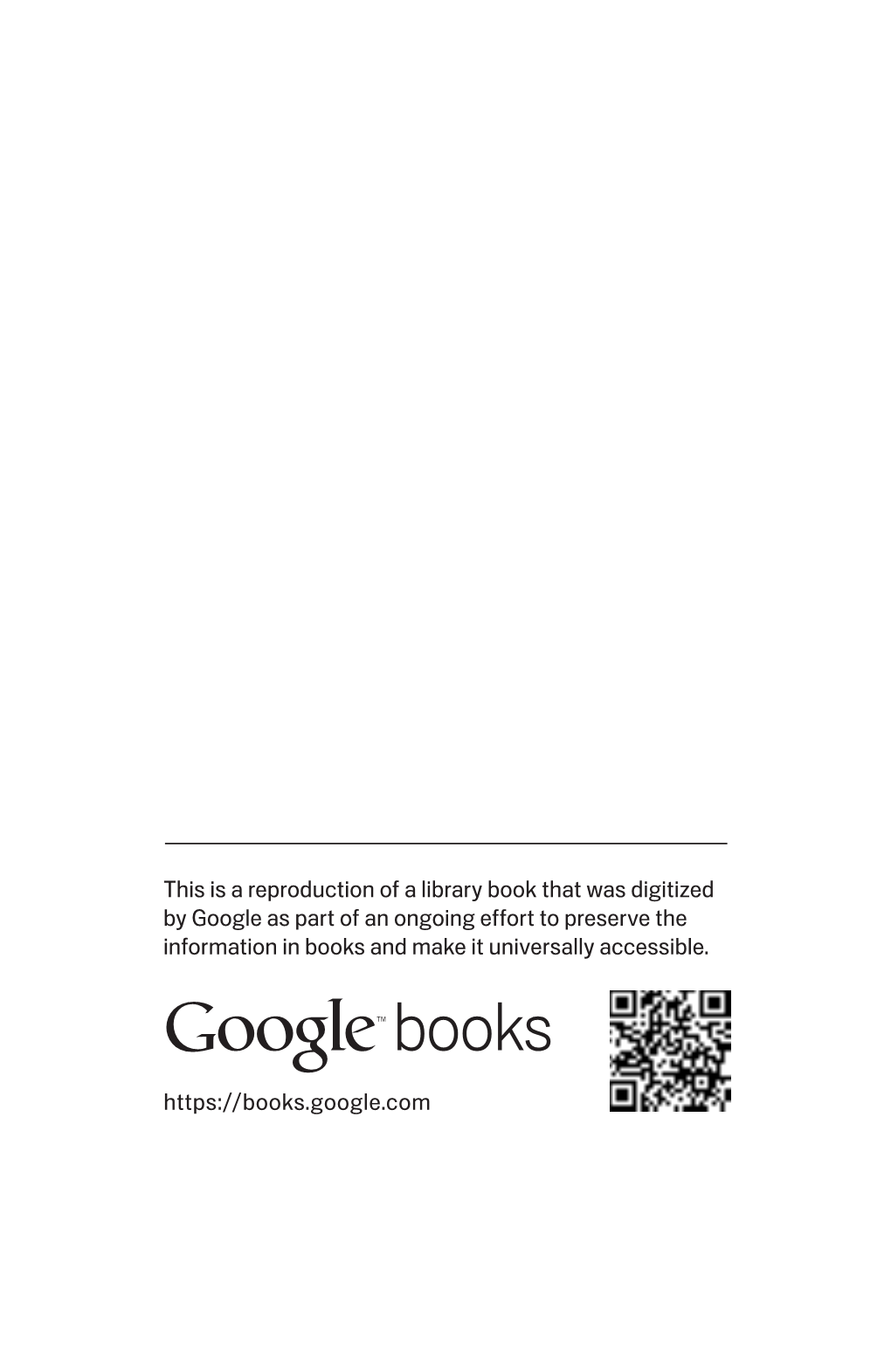 This Is a Reproduction of a Library Book That Was Digitized by Google As