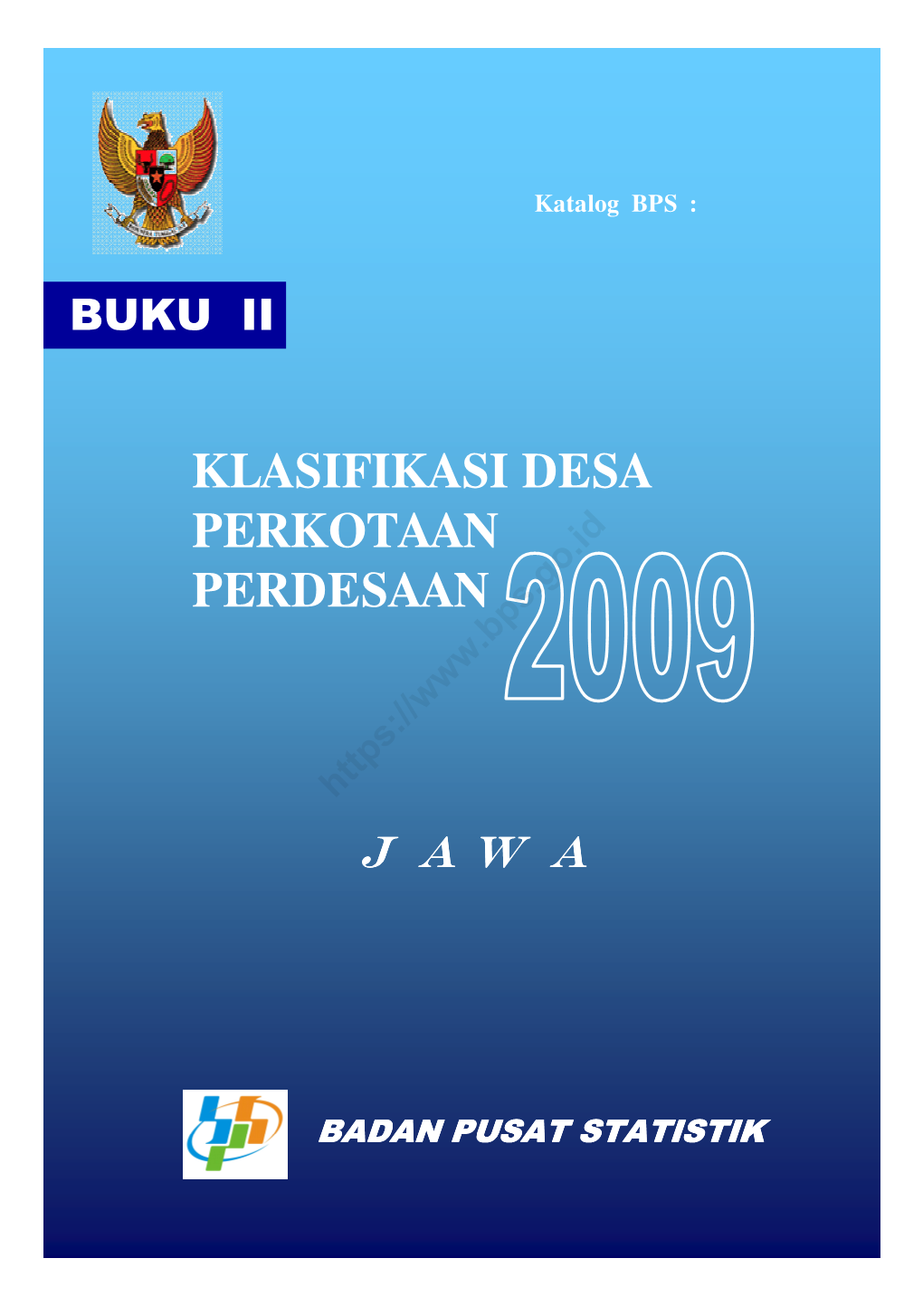 Klasifikasi Desa Perkotaan Perdesaan