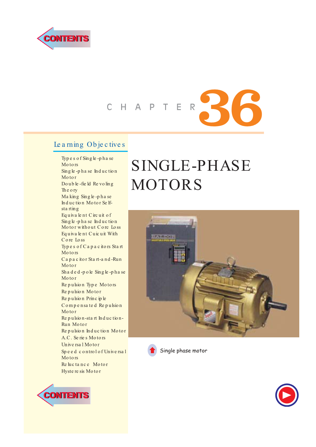 Single-Phase Motors