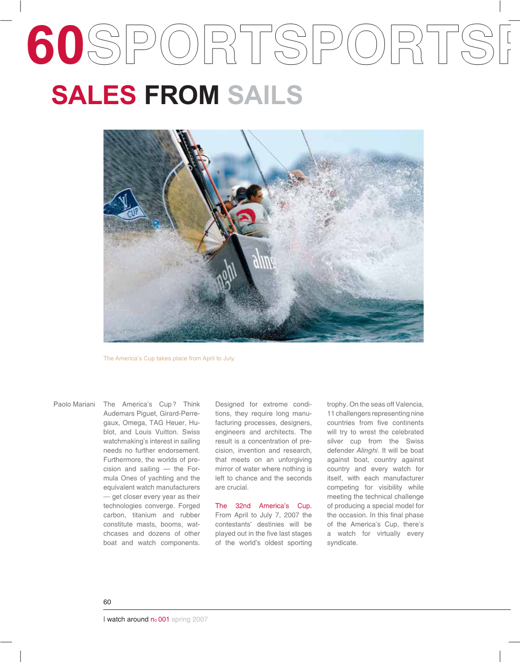 Sales from Sails