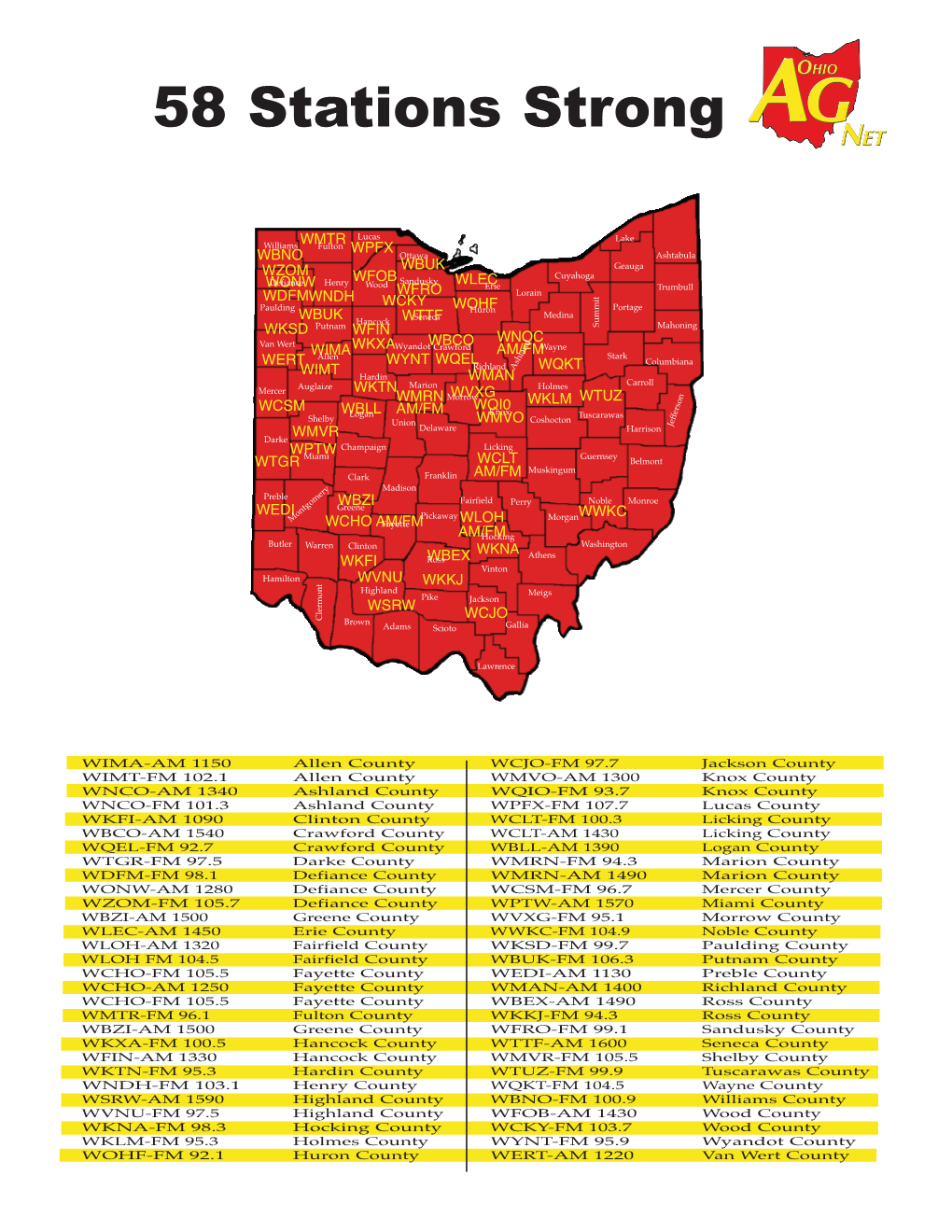 58 Stations Strong