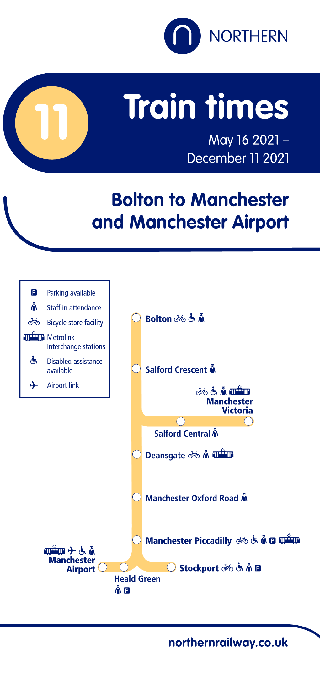 Train Times 11 May 16 2021 – December 11 2021