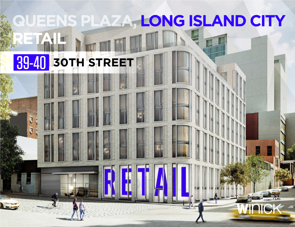 Queens Plaza, Long Island City Retail 39-40 30Th Street Transit Map