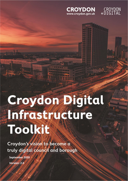 Croydon Digital Infrastructure Toolkit