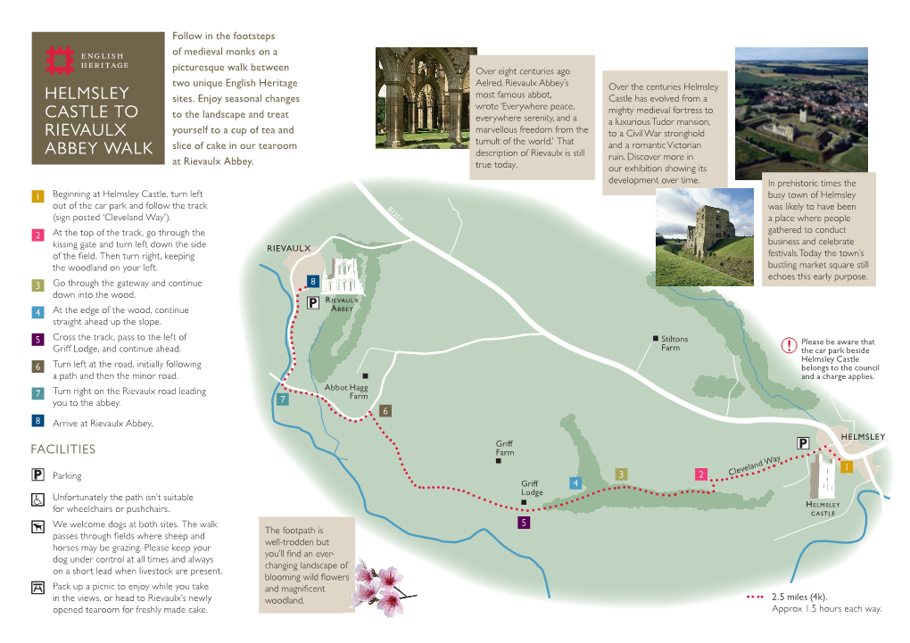 3437 Helmsley to Rievaulx Walk A4 Flyer.Indd