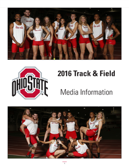 2016 Track & Field Media Information