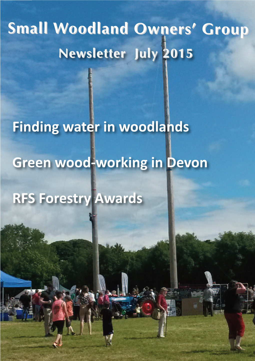 Small Woodland Owners' Group Finding Water in Woodlands Green