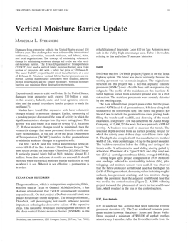 Vertical Moisture Barrier Update