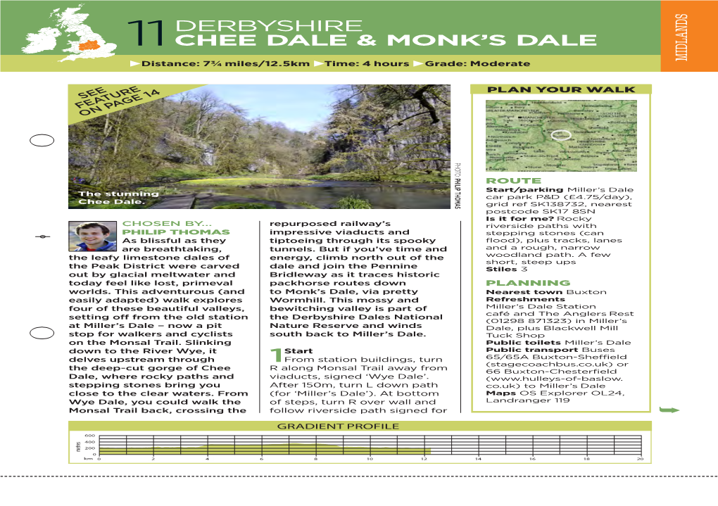 Derbyshire Chee Dale & Monk's Dale