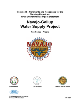 Navajo-Gallup Water Supply Project