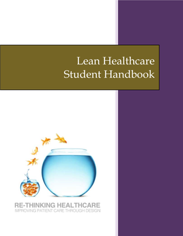 Lean Healthcare Student Handbook