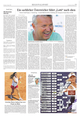 Nach Oben Alle Deutschen Sind Raus Tennis: Knoll Open, 5