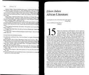 African Literature 6