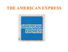 The American Express