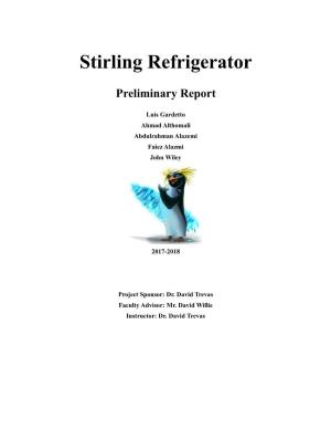 Stirling Refrigerator