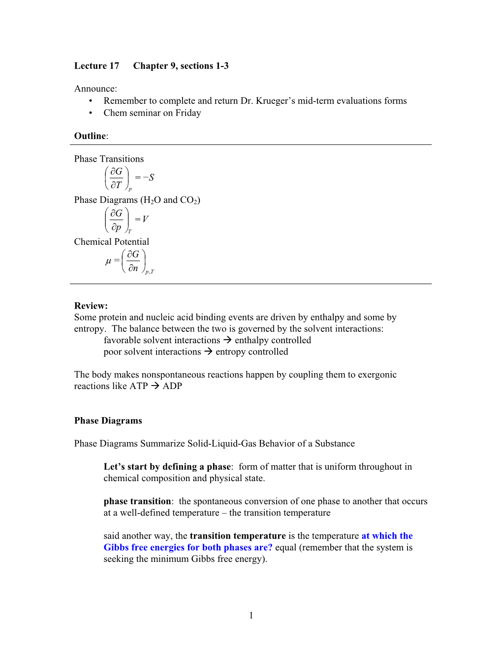 Physical Chemistry Icarnot Cycle