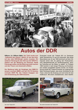 Autos Der DDR Gifhorn, Lk