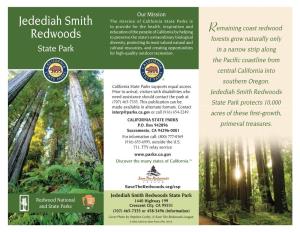 Jedediah Smith Redwoods Need Assistance Should Contact the Park at (707) 465-7335