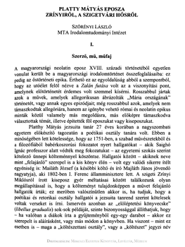 Publicationes Universitatis Miskolciensis. Sectio Philosophica