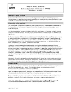 FA3095 Business Operations Administrator(PDF, 111KB)