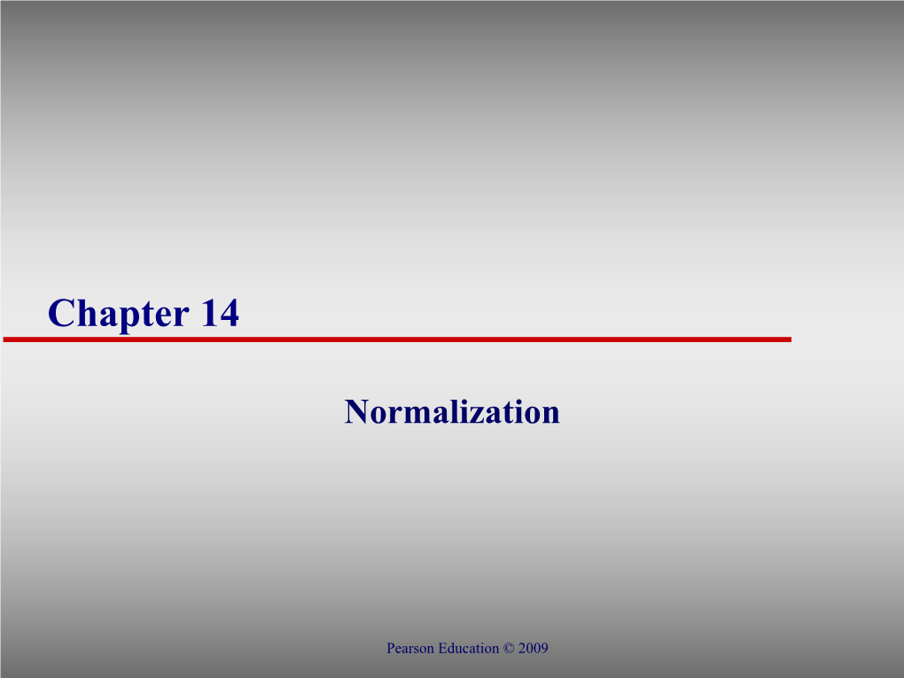 Functional Dependencies Between Attributes