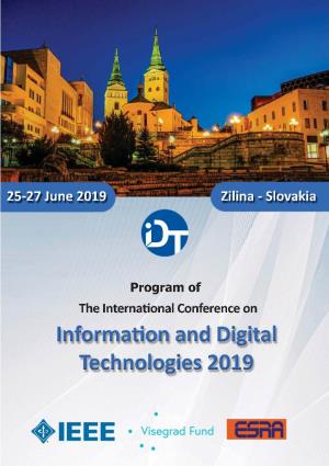 IDT 2019 Programme Committee