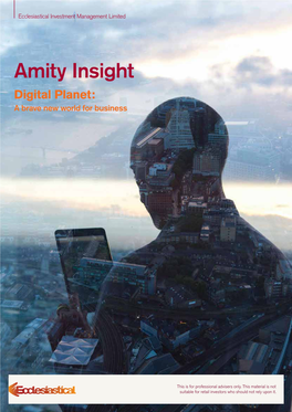 Amity Insight Digital Planet: a Brave New World for Business