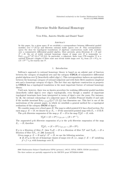 Fibrewise Stable Rational Homotopy