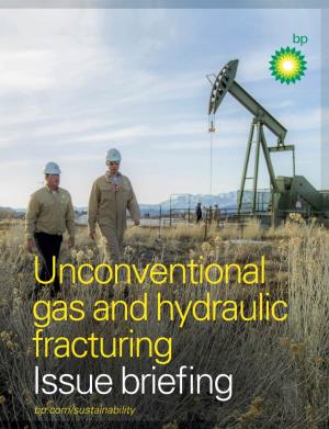Unconventional Gas Issue Briefing