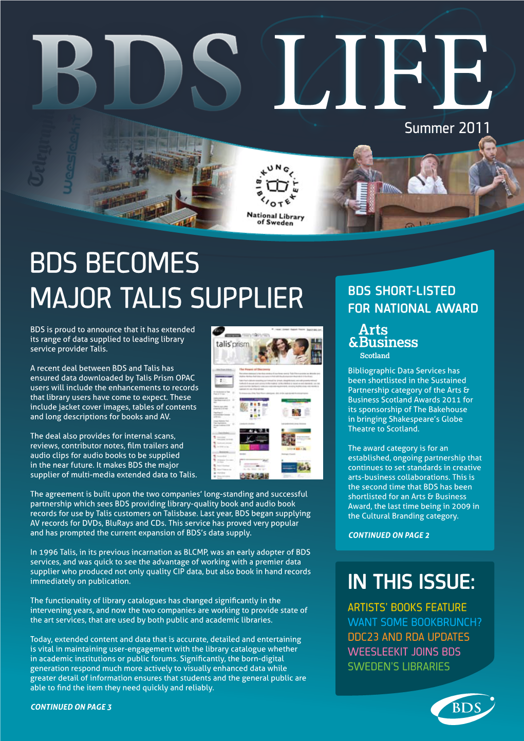 Bds Becomes Major Talis Supplier