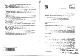 The Correction of Soil Heat Flux Measurements to Derive an Accurate Surface Energy Balance by the Bowen Ratio Method