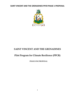 SAINT VINCENT and the GRENADINES Pilot Program For