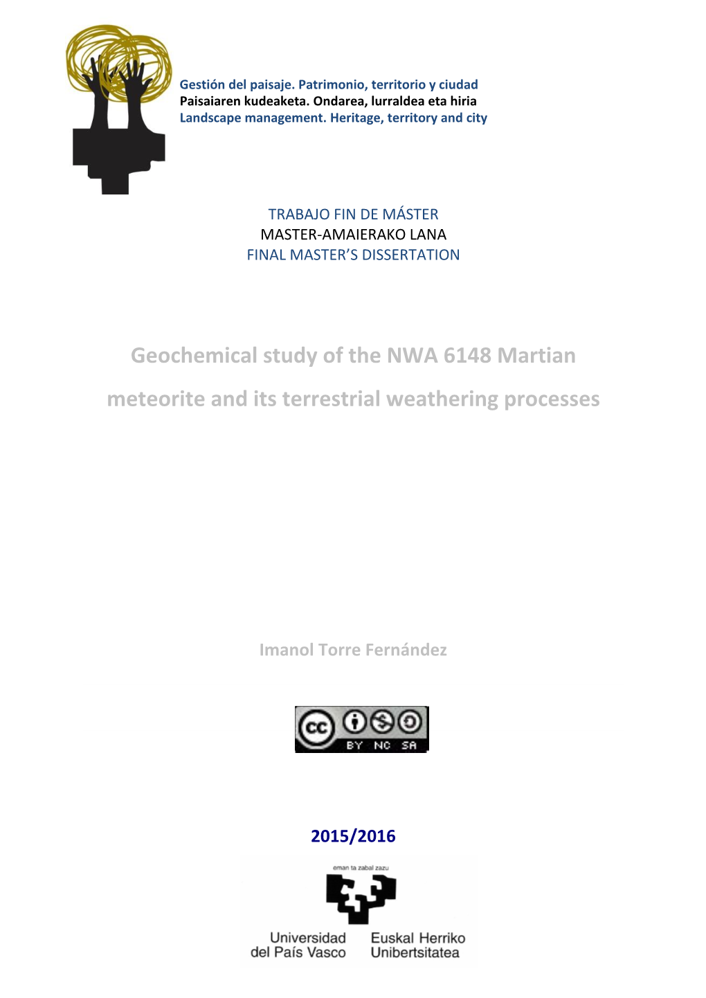 Geochemical Study of the NWA 6148 Martian Meteorite and Its Terrestrial Weathering Processes