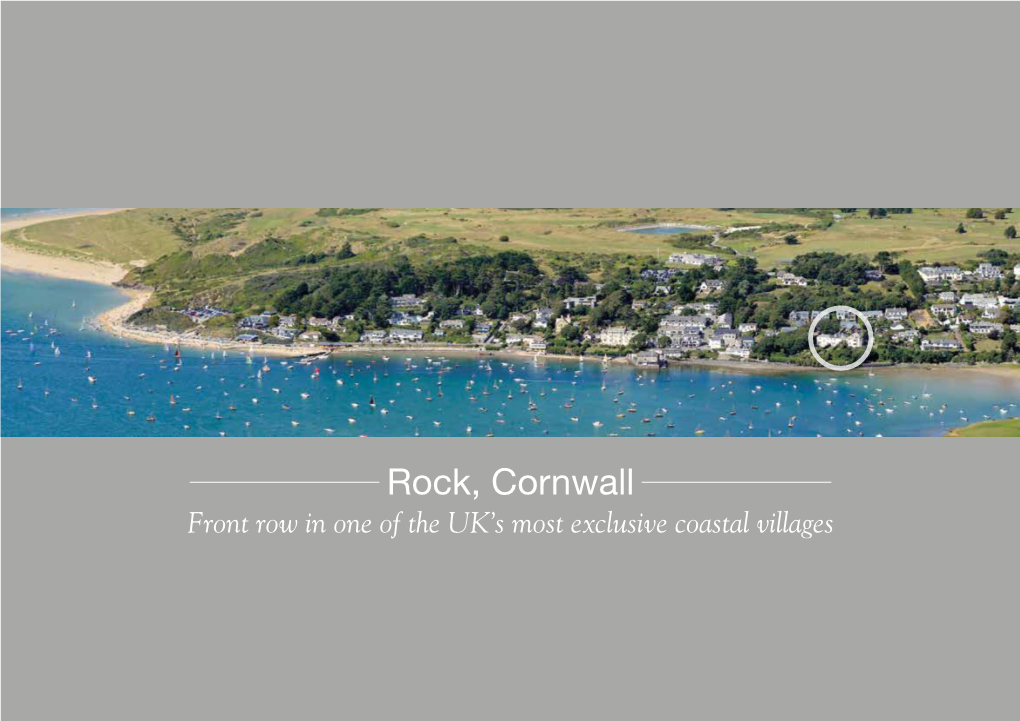 Rock, Cornwall Front Row in One of the UK’S Most Exclusive Coastal Villages