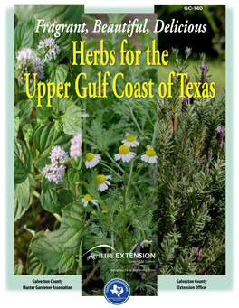 Herbs for the Upper Gulf Coast of Texas Is the Cherished Work of Galveston County’S Master Gardeners
