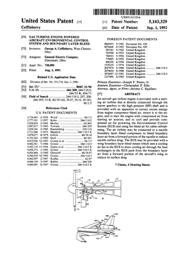 IIIHIHIIIHIIII O US005143329A United States Patent (19) 11 Patent Number: 5,143,329 Coffinberry (45) Date of Patent: Sep