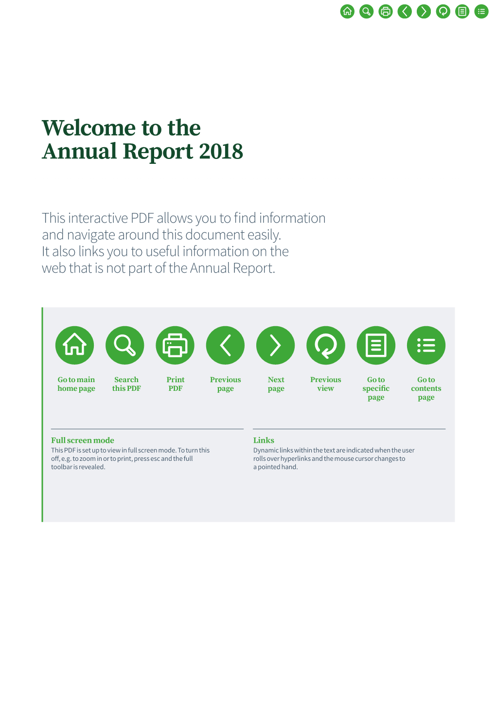 The Annual Report 2018