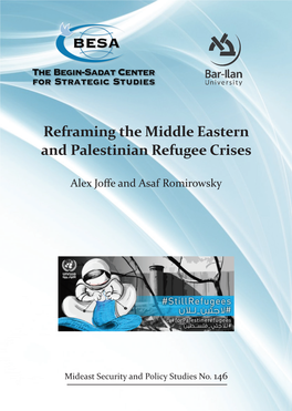 Reframing the Middle Eastern and Palestinian Refugee Crises