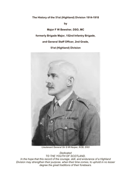 The History of the 51St (Highland) Division 1914-1918