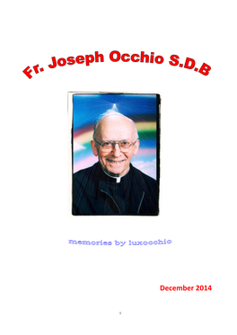 Fr. Joseph Occhio, S.D.B