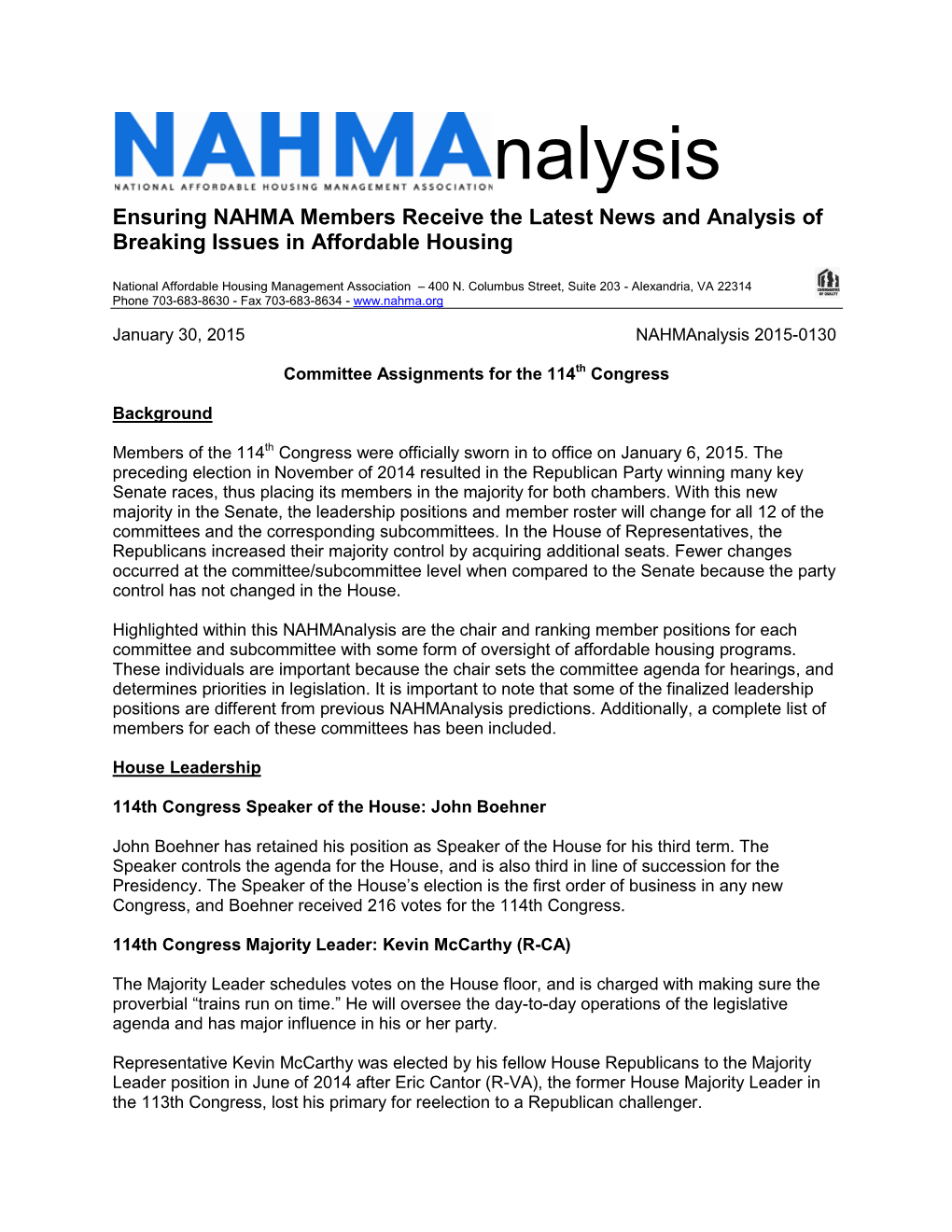 Nalysis of Breaking Issues in Affordable Housing