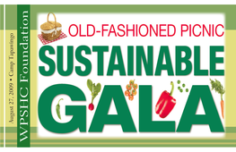 2009 Sustainable Gala Catalogue