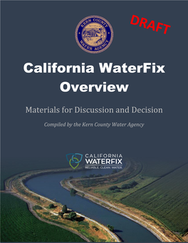 California Waterfix Overview