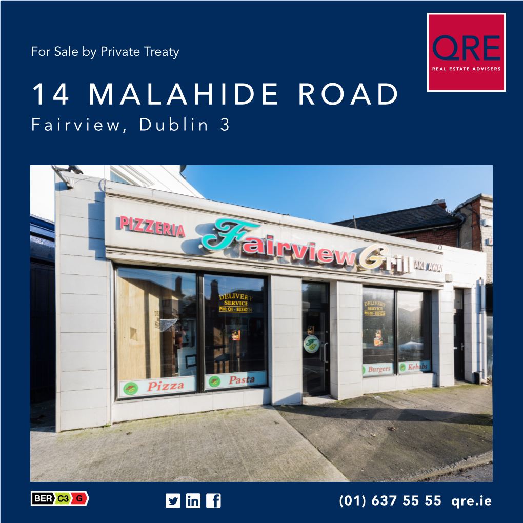 14 MALAHIDE ROAD Fairview, Dublin 3