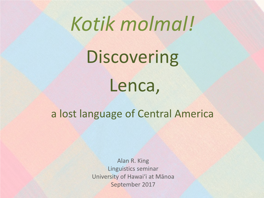 Discovering-Lenca-1.Pdf