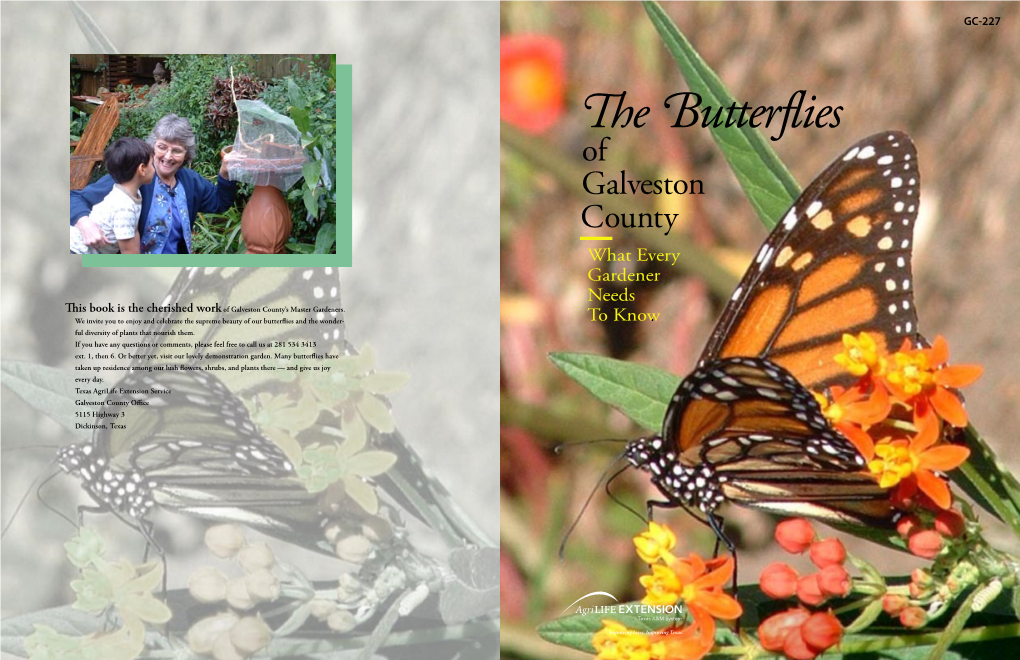 The Butterflies of Galveston County