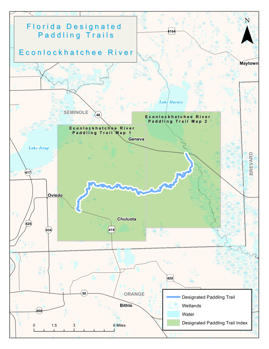 Econlockhatchee River Paddling Trail